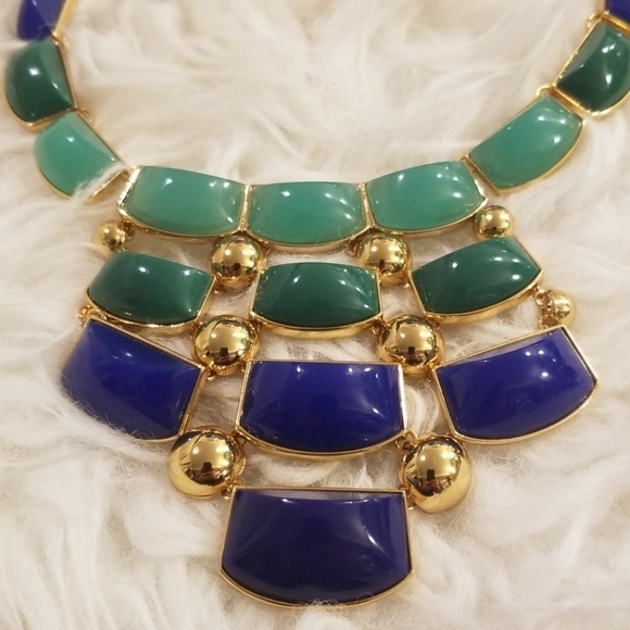 💕TRINA TURK💕 Stone & Sphere Statement Necklace - Picture 5 of 8